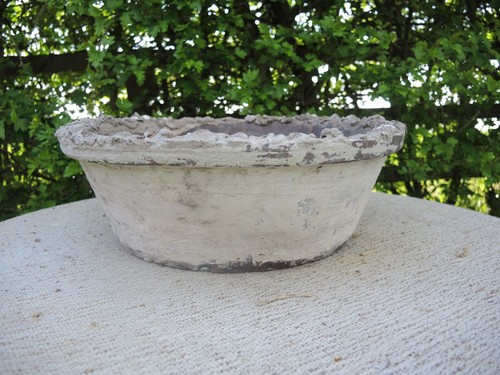 Large vintage hand thrown - vintage,