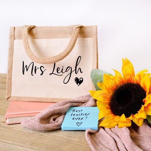 Personalised teacher lunch bag - teacher,