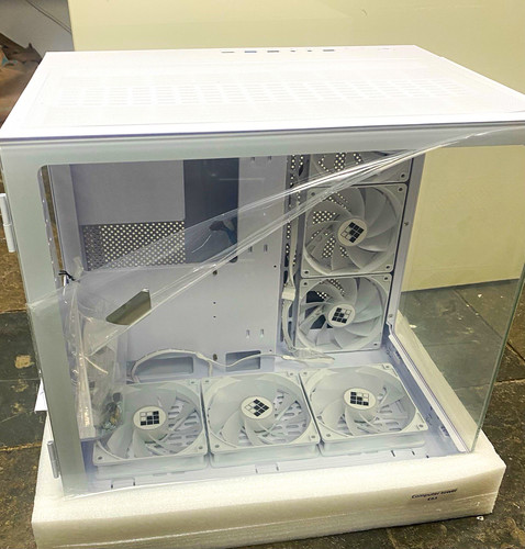 White atx mid tower - tower, pc