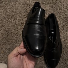 Lloyd's Mens Black Leather