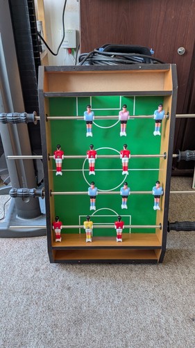 Table top football - table,