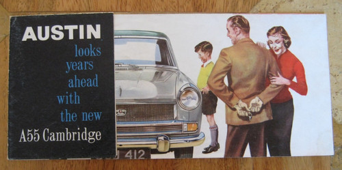 Austin a55 cambridge brochure - a55,