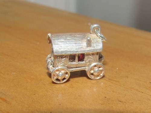 Vintage 925 silver enamel