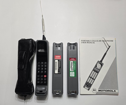 Vintage motorola brick phone - vintage,