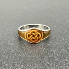 Vintage Celtic Knot Claddagh