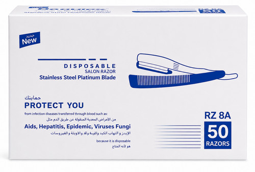 50x disposable salon razor - disposable,