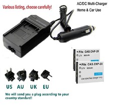 NP-20 NP20 Battery or Charger