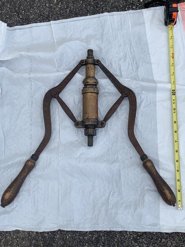 Antique declerc pump double - antique, q