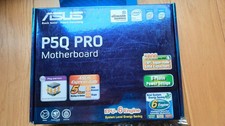 Asus P5Q Pro Motherboard, Intel Core 2 Duo E8400 3GHz, 4Gb DDR2, Backplate,
