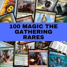100 MAGIC THE GATHERING RARES