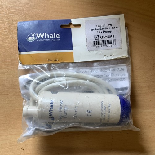 Whale caravan water pump - pump, 12v