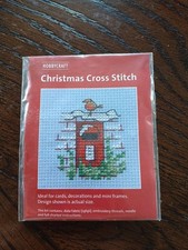 Christmas cross stitch card