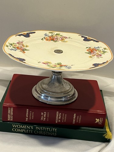 Vintage cake stand with - vintage,