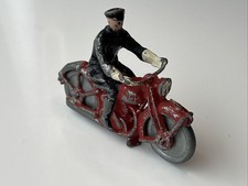 BRITISH HOMELIFE MODELS POST OFFICE DESPATCH RED MOTORCYCLE VINTAGE DIECAST 1:32