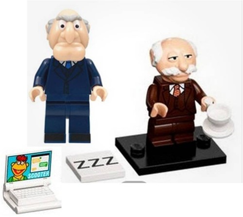Lego statler and waldorf - and,
