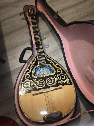 Vintage greek bouzouki - vintage,