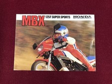 HONDA  MBX 125  MBX125 F  1984