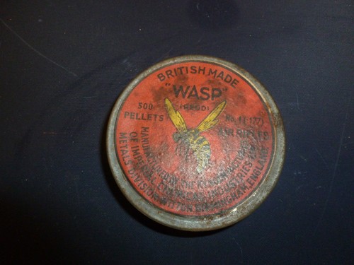 Vintage paper label - label, wasp