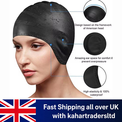 Silicone swimming cap - swimming,
