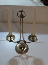 Vintage Tall Brass Double