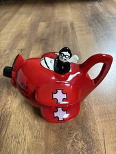 Vintage Red Baron Tea Pot by