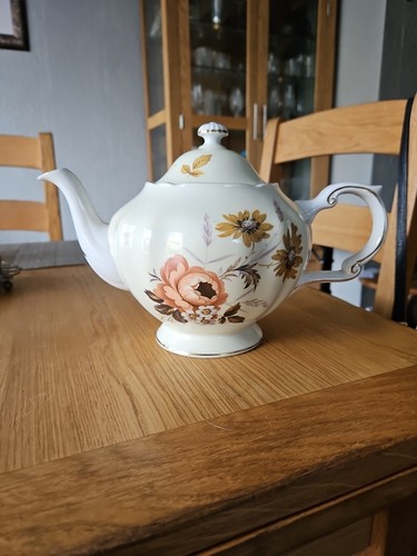 Vintage paragon tea pot - vintage,