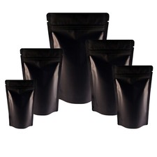 Black Matt Stand Up Pouch bags