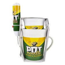 Pot noodle mug spinning fork - &,