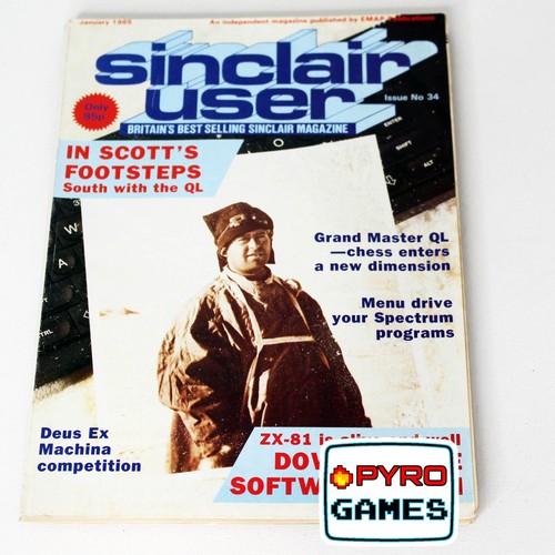 Sinclair user magazine - sinclair,