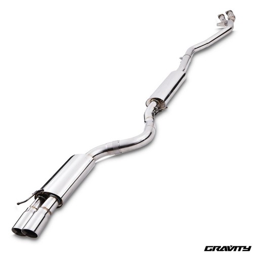 Stainless cat back exhaust - cat,