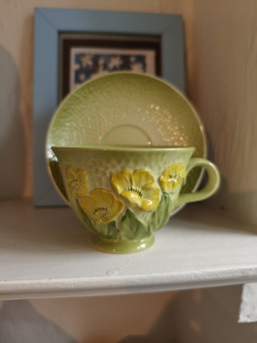 Carlton ware tea cup - carlton, and