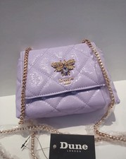 Dune Women's Lilac Bee Quilted Crossbody Bag 