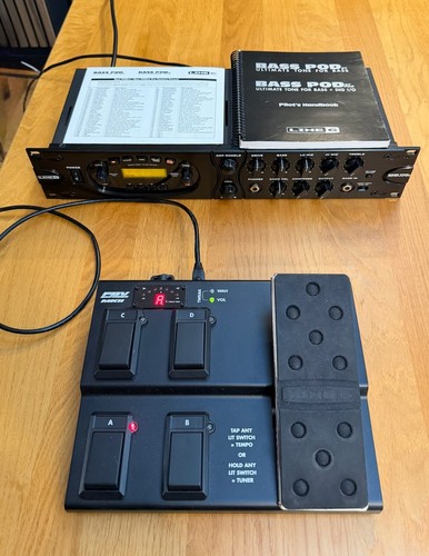 Line bass pod pro rack - bass,