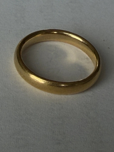 Antique edwardian 22ct gold - edwardian,