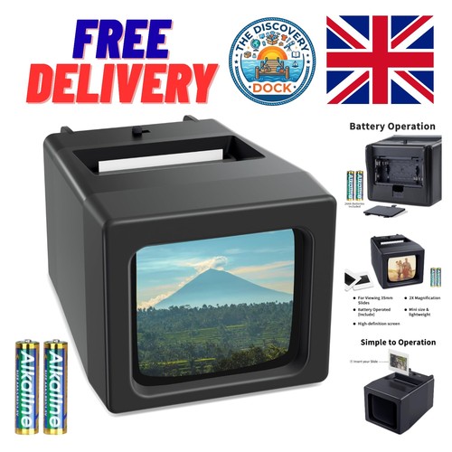 Lightweight 35mm slide viewer - 35mm,