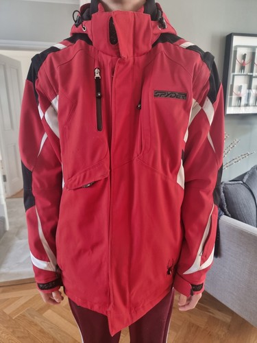 Spyder ski jacket red - jacket,