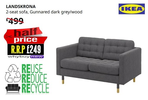 Rrp 499 ikea landskrona - rrp:£499,