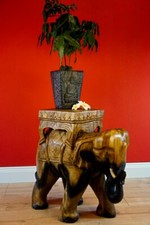 Side Table Elephant Brown