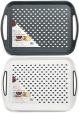 2 X Serving Tray Plastic