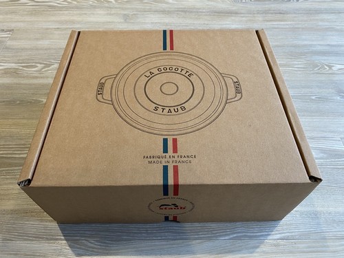 Staub shallow cocotte white - cocotte,