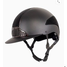 New gatehouse oxer riding hat black