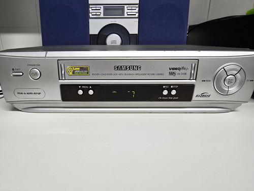 Samsung 243b vhs - samsung, vcr