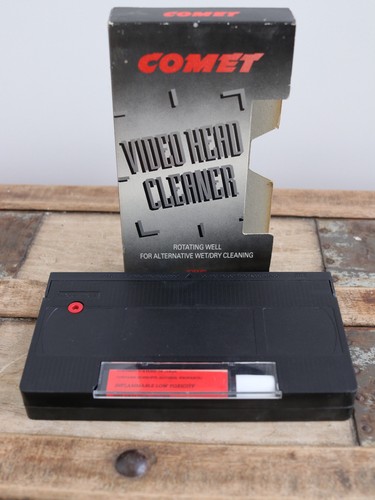 Video cassette cleaning system - video,