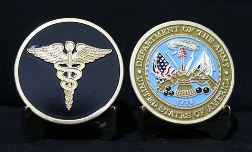 Army medical challenge coin - us,