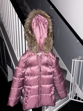 Girls Lili Gaufrette coat aged