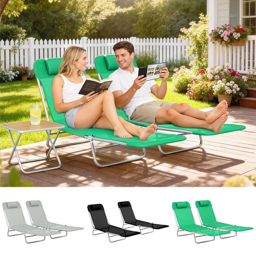 Outdoor foldable sun loungers - outdoor,
