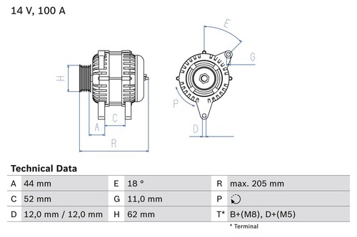 Bosch 986 049 231 - 0,