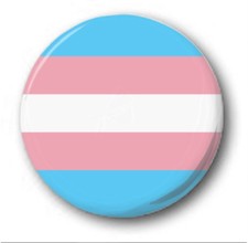 TRANSGENDER FLAG - 25mm 1"