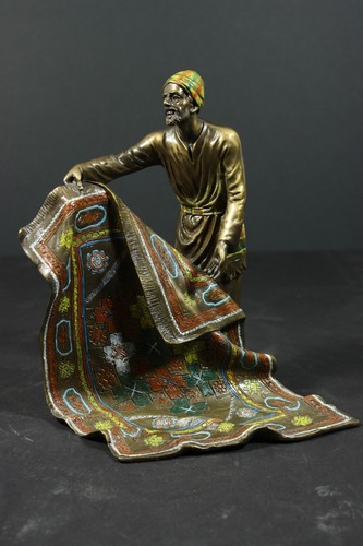 Vienna bronze statue oriental - bronze,