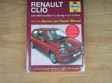 Haynes Renault Clio 2001 to